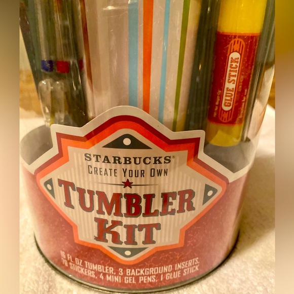 Starbucks Create Your Own Tumbler Kit           NWT - Picture 2 of 6